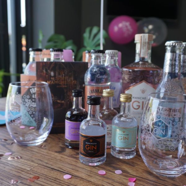 manchester gin tasting set